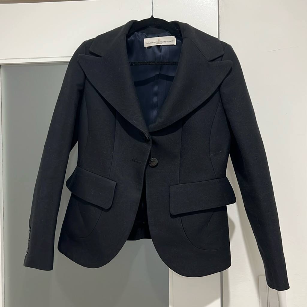 Golden Goose Deluxe Black Blazer